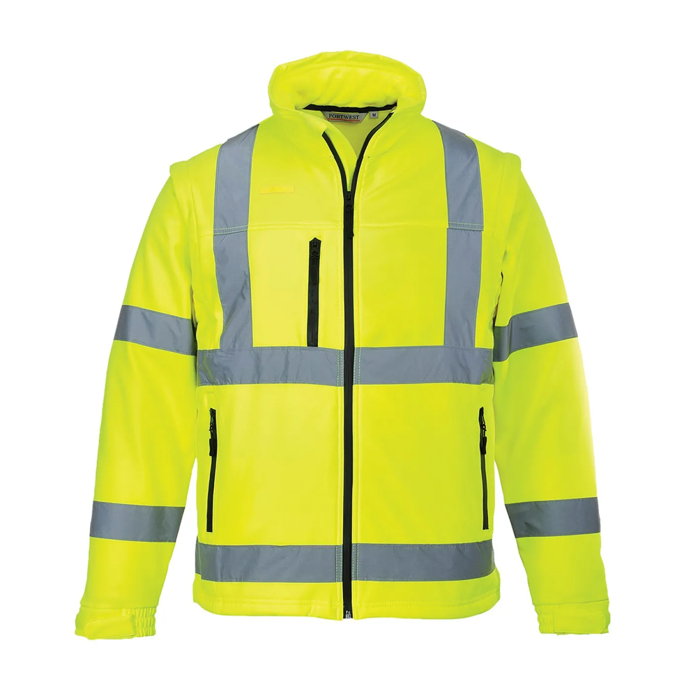 S428 - Jachetă Softshell HiVis  (3L) / Portwest / Jachete și geci