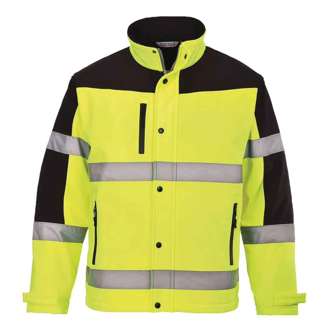 S428 - Jachetă Softshell HiVis  (3L) / Portwest / Jachete și geci
