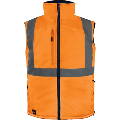Vestă reversibilă FIDJI3HV / Delta Plus / Veste de lucru și de semnalizare