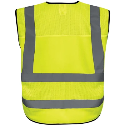 Vestă multifuncțională cu fermoar GILPOCK / Delta Plus / Veste de lucru și de semnalizare