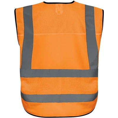 Vestă multifuncțională cu fermoar GILPOCKOR / Delta Plus / Veste de lucru și de semnalizare