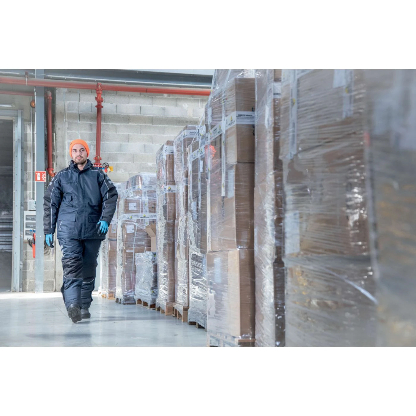 Salopetă impermeabilă pentru condiții de frig extrem ICEBERG / Delta Plus / Pantaloni, salopete, colanți