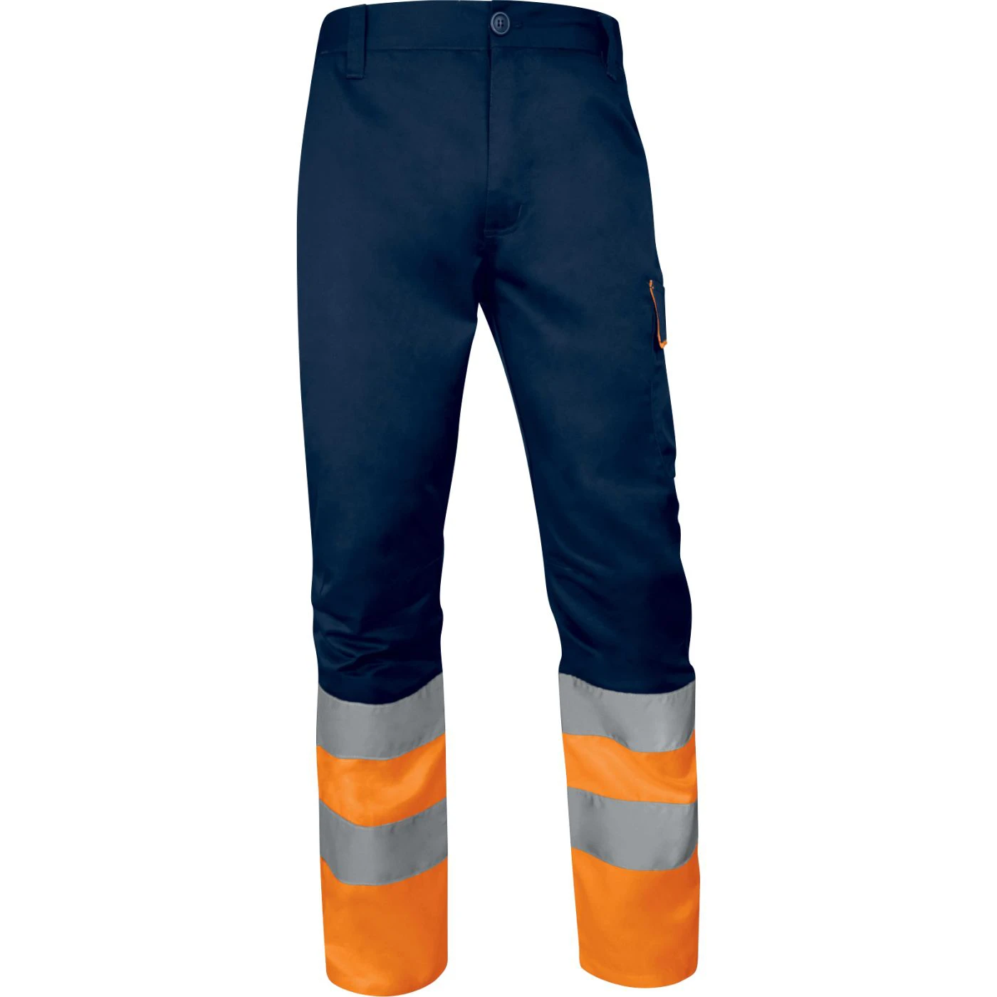 Pantaloni de lucru cu înaltă vizibilitate M1PA2HVCL1 / Delta Plus / Pantaloni, salopete, colanți