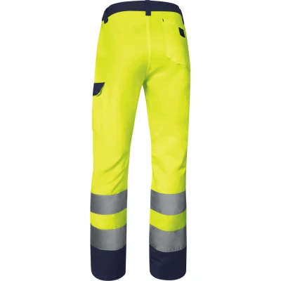 Pantaloni de lucru de înaltă vizibilitate M1PA2HVCL2 / Delta Plus / Pantaloni, salopete, colanți