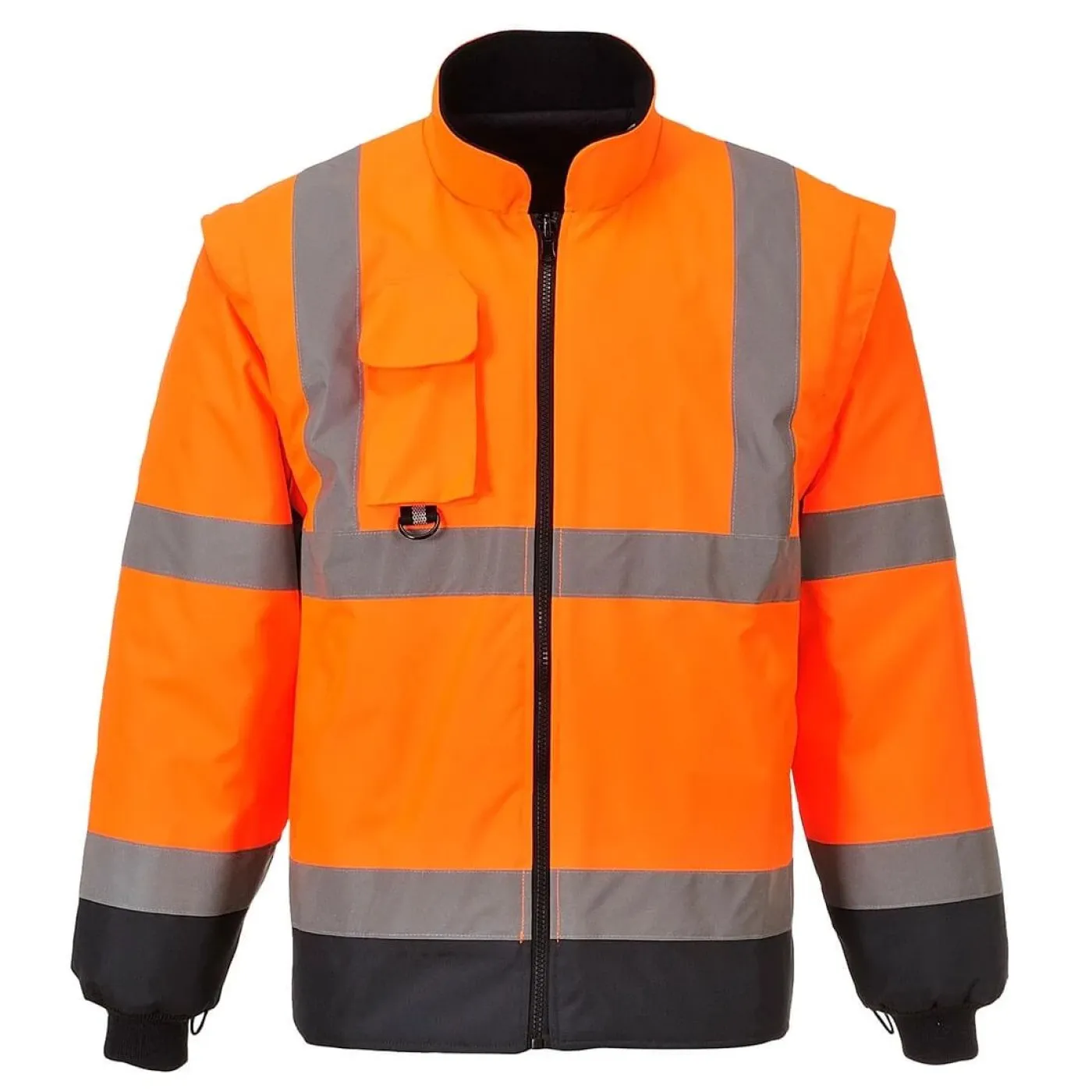 S426 - Jachetă HiVis Contrast Trafic 7-in-1 / Portwest / Jachete și geci