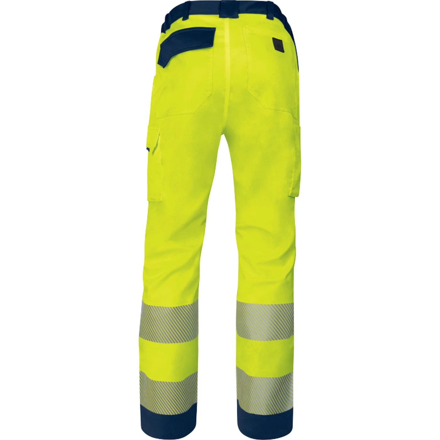 Pantaloni elastici de înaltă vizibilitate M2PA3STRHV / Delta Plus / Pantaloni, salopete, colanți