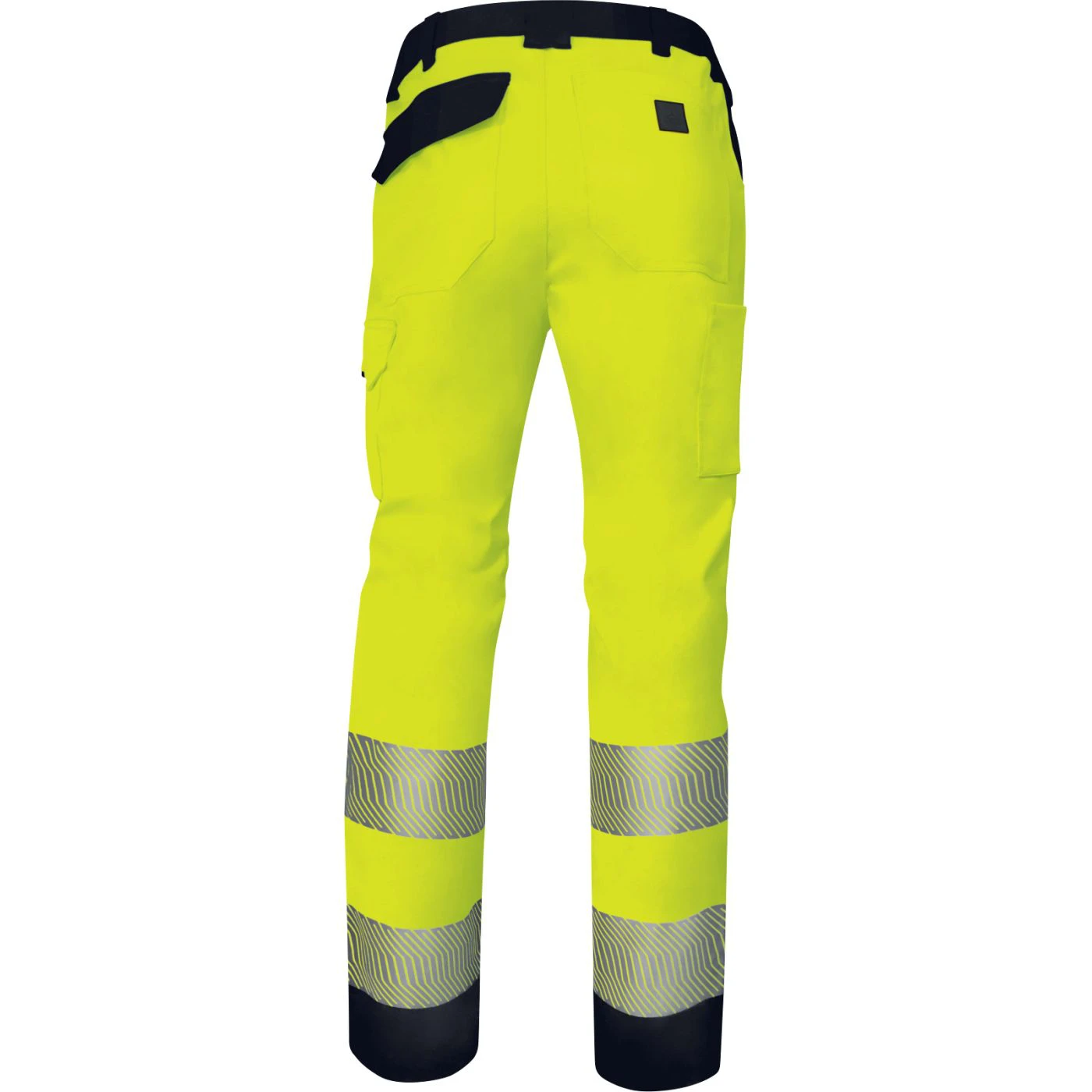 Pantaloni elastici de înaltă vizibilitate M2PA3STRHVS / Delta Plus / Pantaloni, salopete, colanți