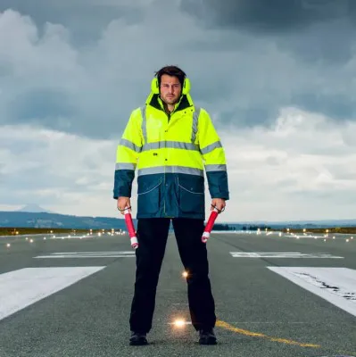 S426 - Jachetă HiVis Contrast Trafic 7-in-1 / Portwest / Jachete și geci