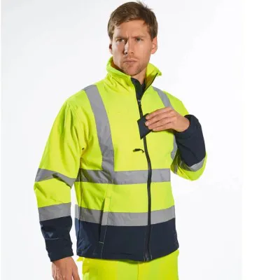 S425 - Jachetă Softshell Contrast HiVis (3L) / Portwest / Jachete și geci