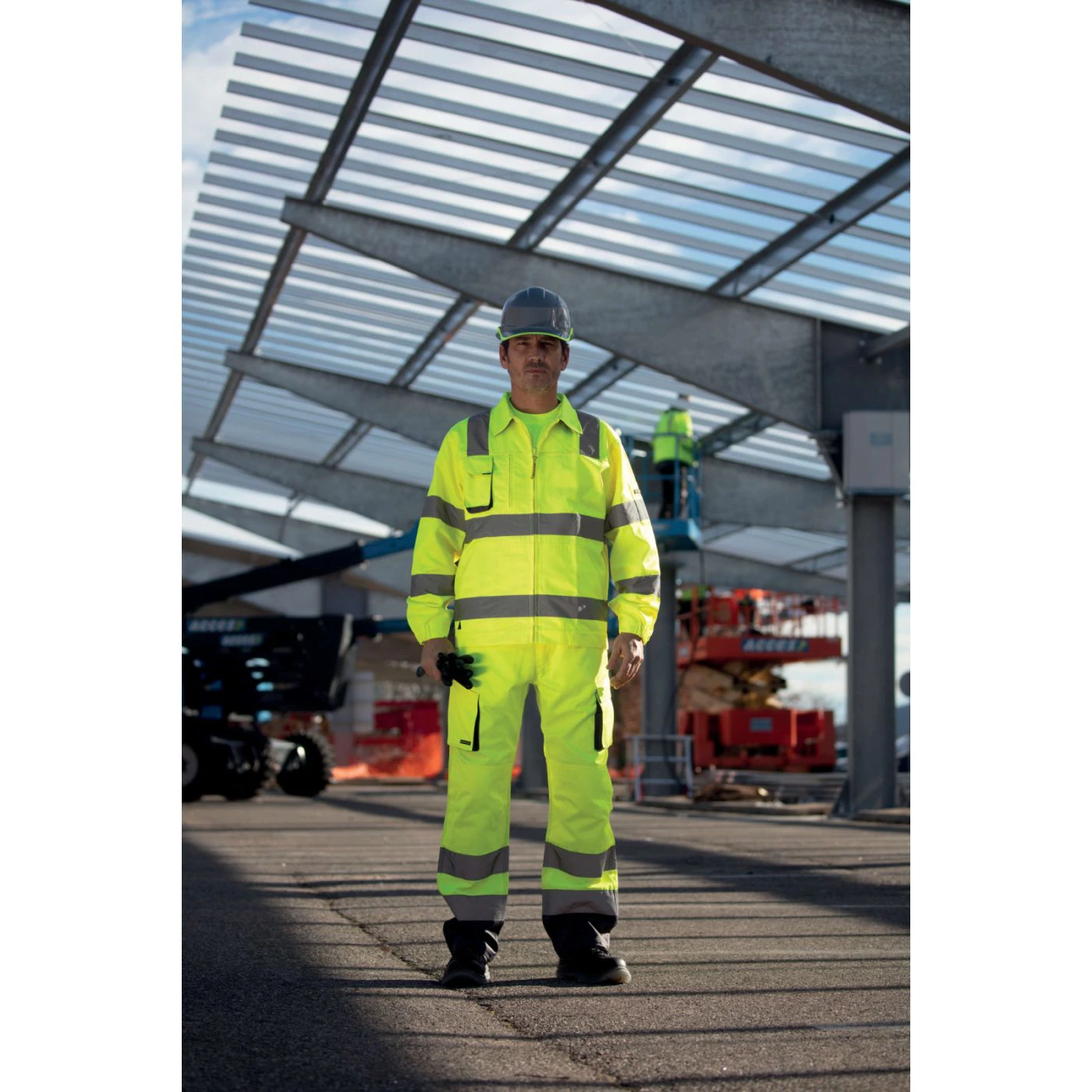 Jachetă de lucru de înaltă vizibilitate M2VHV / Delta Plus / Jachete și geci