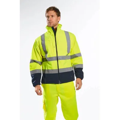 S425 - Jachetă Softshell Contrast HiVis (3L) / Portwest / Jachete și geci