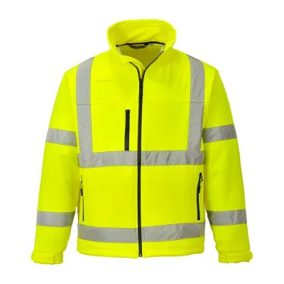 S424 - Jachetă HiVis Classic Soft Shell (3L) / Portwest / Jachete și geci