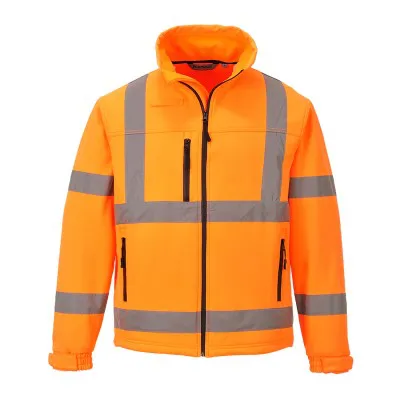 S424 - Jachetă HiVis Classic Soft Shell (3L) / Portwest / Jachete și geci