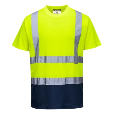 S378 - Tricou HiVis bicolor / Portwest / Tricouri, bluze, cămăși