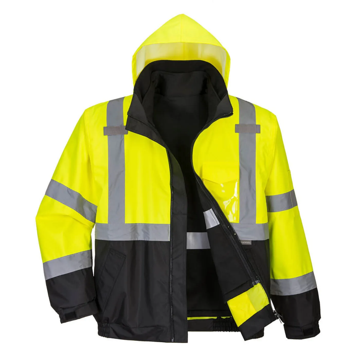 S365 - Jachetă HiVis Bomber Premium 3-in-1 / Portwest / Jachete și geci