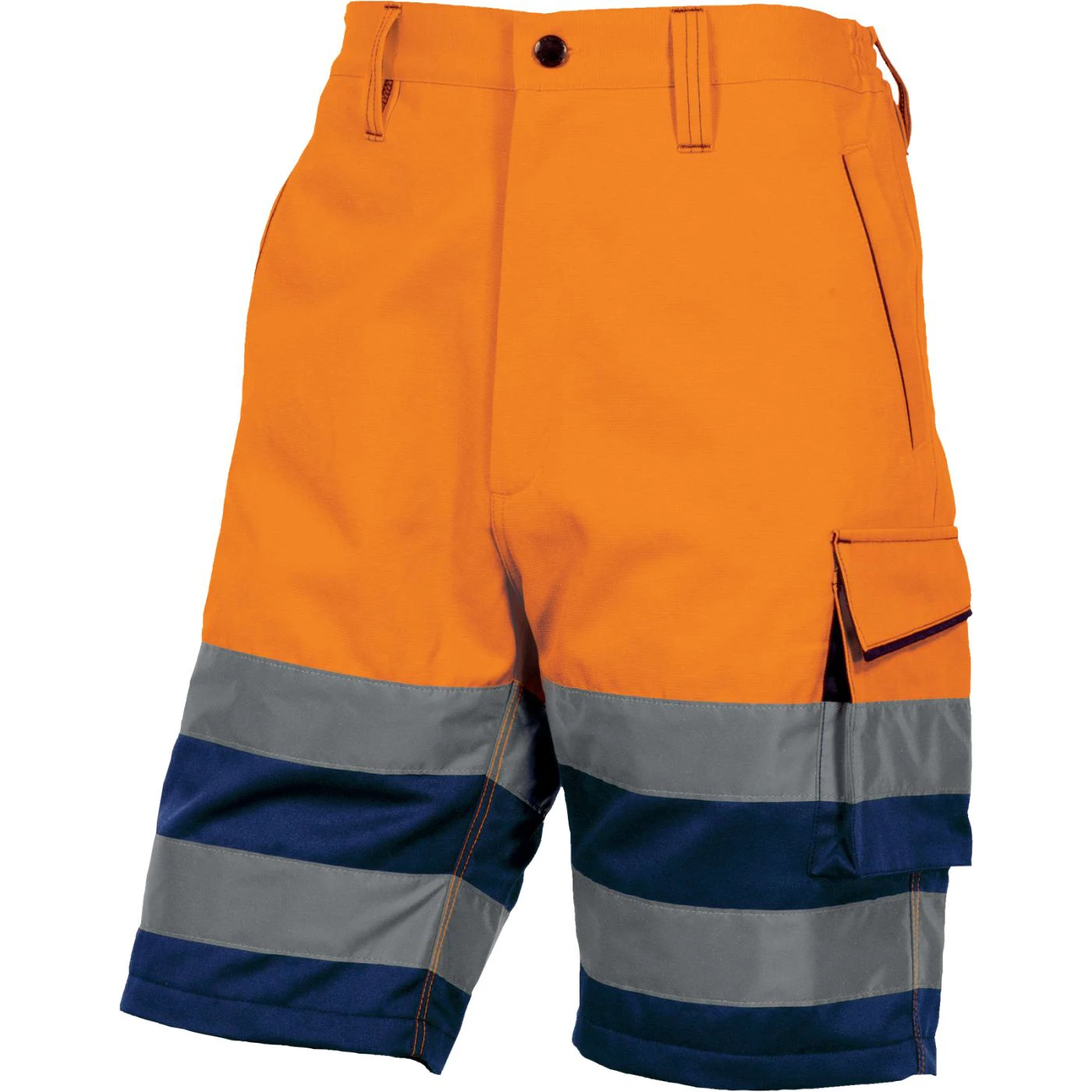 Pantaloni de lucru de lucru de înaltă vizibilitate PHBE2 / Delta Plus / Pantaloni scurți de lucru