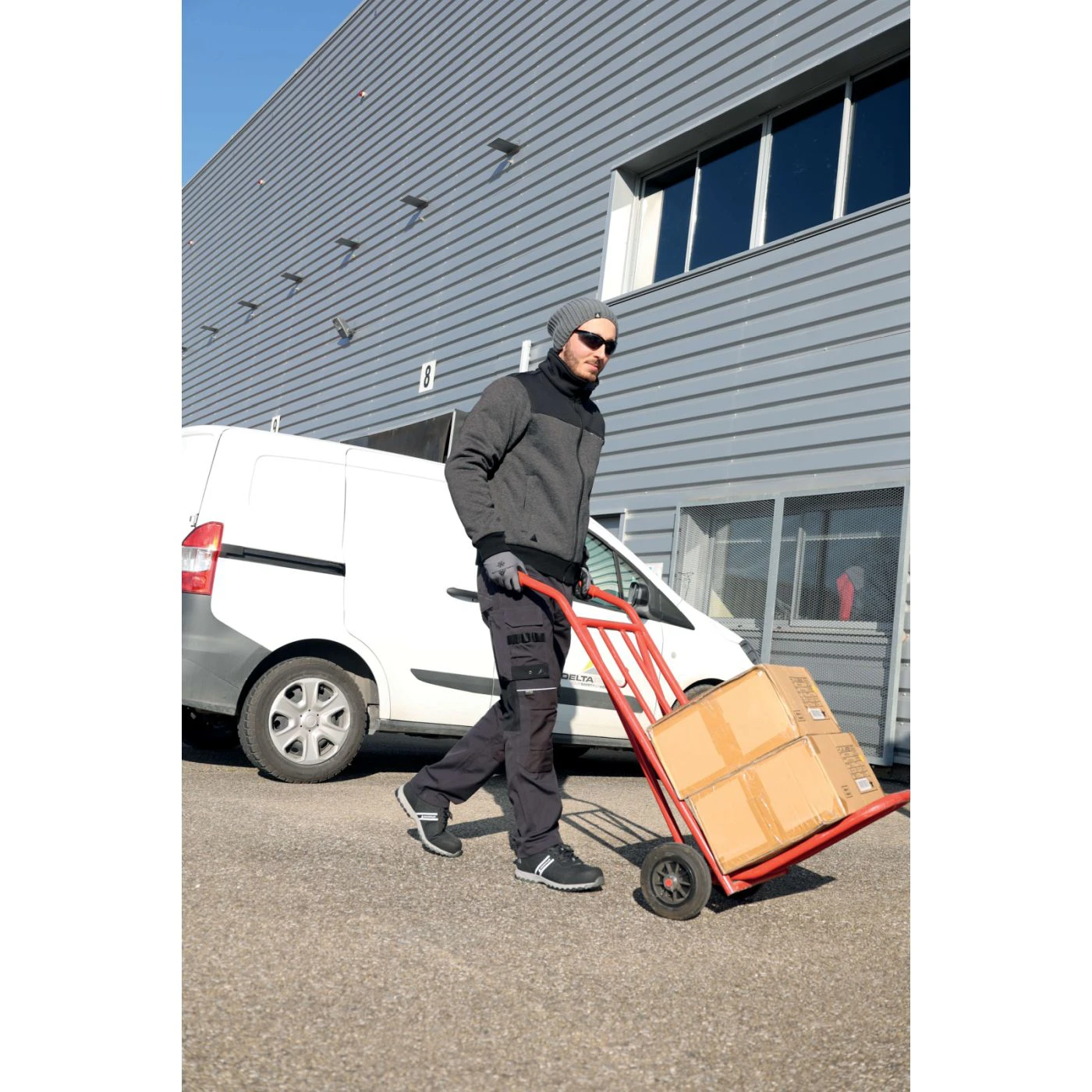 Bluzon căptușită cu lână SHERMAN2 / Delta Plus / Hanorace, bluze softshell, polar și fleece