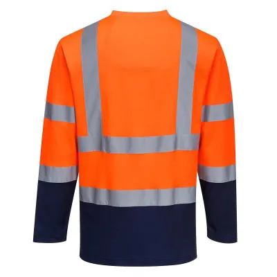 S280 - Tricou bicolor Comfort cu mâneci lungi / Portwest / Tricouri, bluze, cămăși