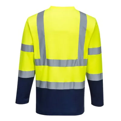 S280 - Tricou bicolor Comfort cu mâneci lungi / Portwest / Tricouri, bluze, cămăși