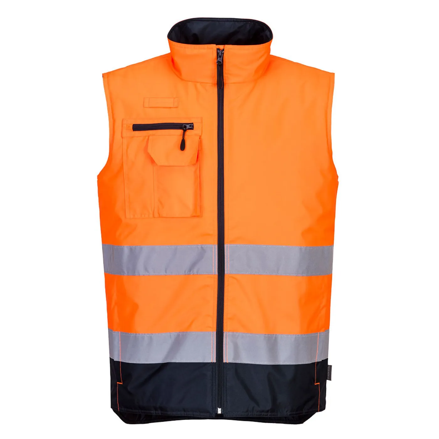 S267 - Vestă termică HI VIS bicoloră / Portwest / Veste de lucru și de semnalizare