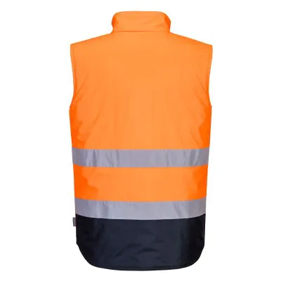 S267 - Vestă termică HI VIS bicoloră / Portwest / Veste de lucru și de semnalizare