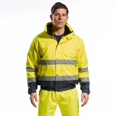 S266 - Jacheta Bomber HiVis bicoloră / Portwest / Jachete și geci