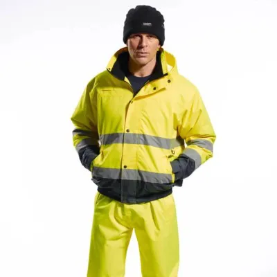 S266 - Jacheta Bomber HiVis bicoloră / Portwest / Jachete și geci