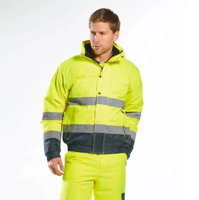 S266 - Jacheta Bomber HiVis bicoloră / Portwest / Jachete și geci