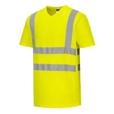 S179 - Tricou cu guler în V și cu inserții de plasă / Portwest / Tricouri, bluze, cămăși