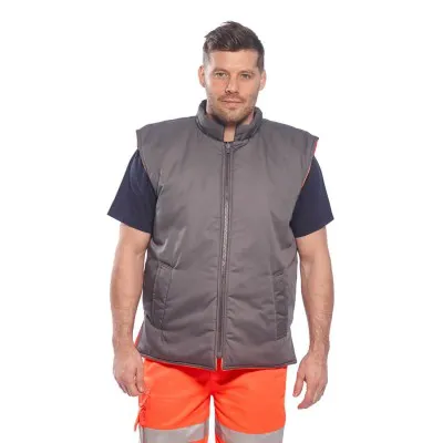 RT44 - Vestă termică reversibilă Hi-Vis RIS / Portwest / Veste de lucru și de semnalizare