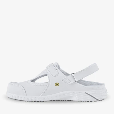 Saboți de lucru CARLY OB A E ESD SRC / Safety Jogger / Sandale de protecție, saboți de lucru, galoși din PVC