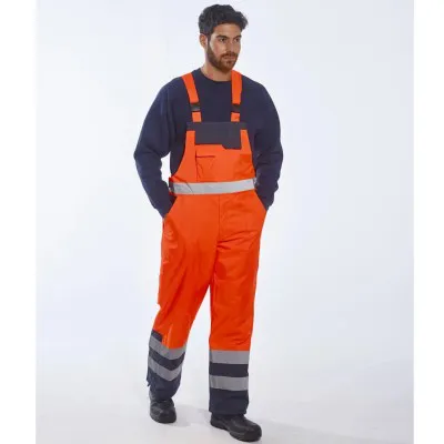 S489 - Salopetă Contrast căptușită / Portwest / Pantaloni, salopete, colanți