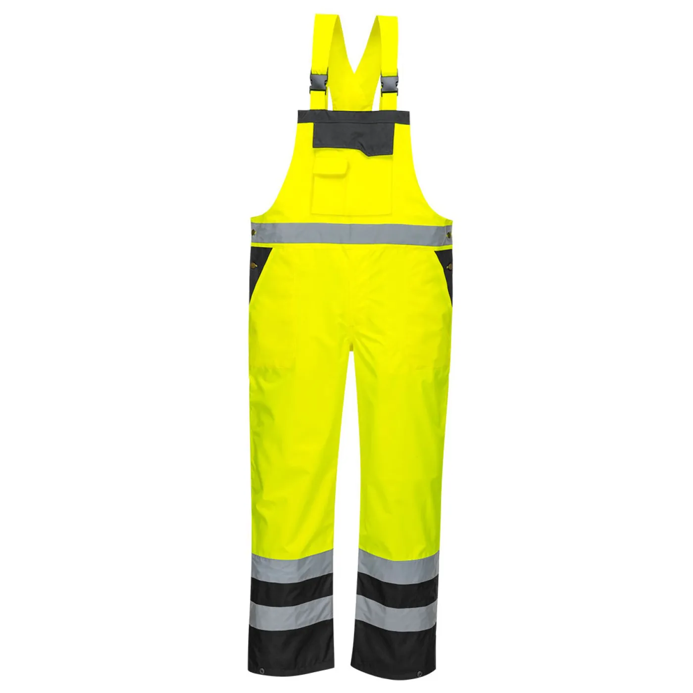 S488 - Salopeta Contrast necăptușită / Portwest / Pantaloni, salopete, colanți