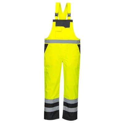S488 - Salopeta Contrast necăptușită / Portwest / Pantaloni, salopete, colanți