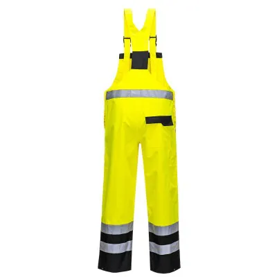 S488 - Salopeta Contrast necăptușită / Portwest / Pantaloni, salopete, colanți