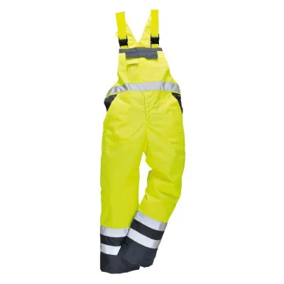 S488 - Salopeta Contrast necăptușită / Portwest / Pantaloni, salopete, colanți