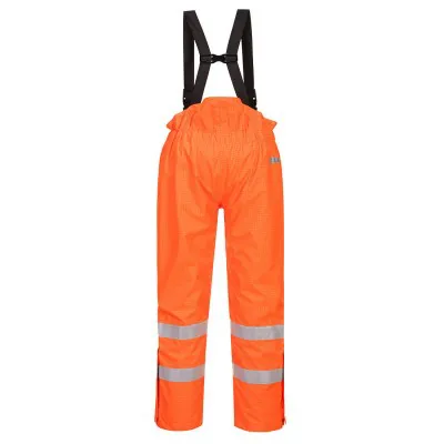 S781 - Pantaloni Bizflame Rain HiVis,  antistatici și ignifugi / Portwest / Pantaloni, salopete, colanți