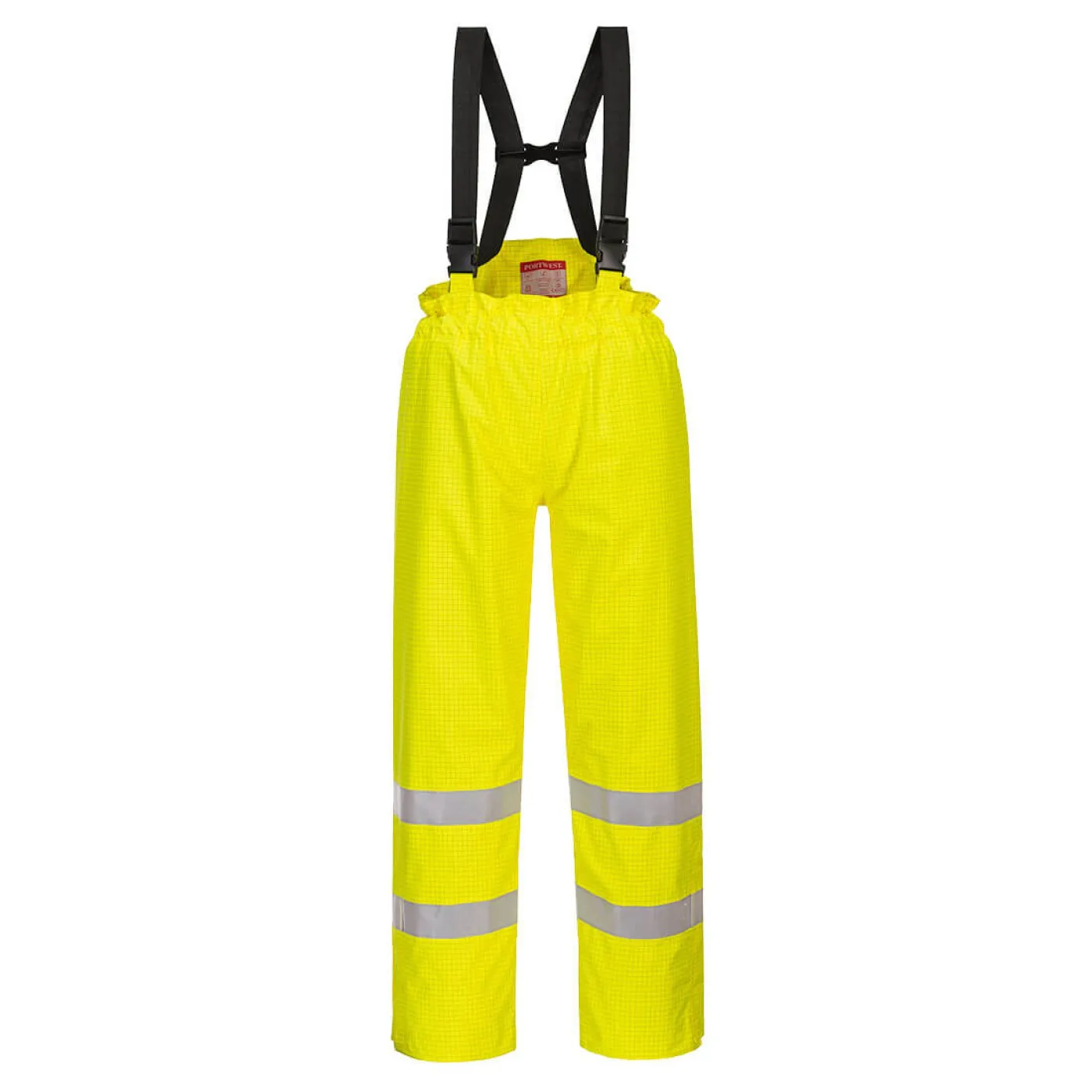 S781 - Pantaloni Bizflame Rain HiVis,  antistatici și ignifugi / Portwest / Pantaloni, salopete, colanți