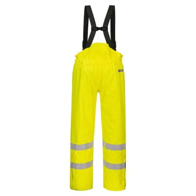 S781 - Pantaloni Bizflame Rain HiVis,  antistatici și ignifugi / Portwest / Pantaloni, salopete, colanți