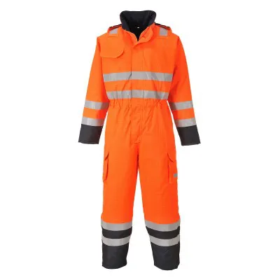 S775 - Combinezon  Bizflame Rain Hi-Vis, protecție multiplă / Portwest / Combinezoane de lucru