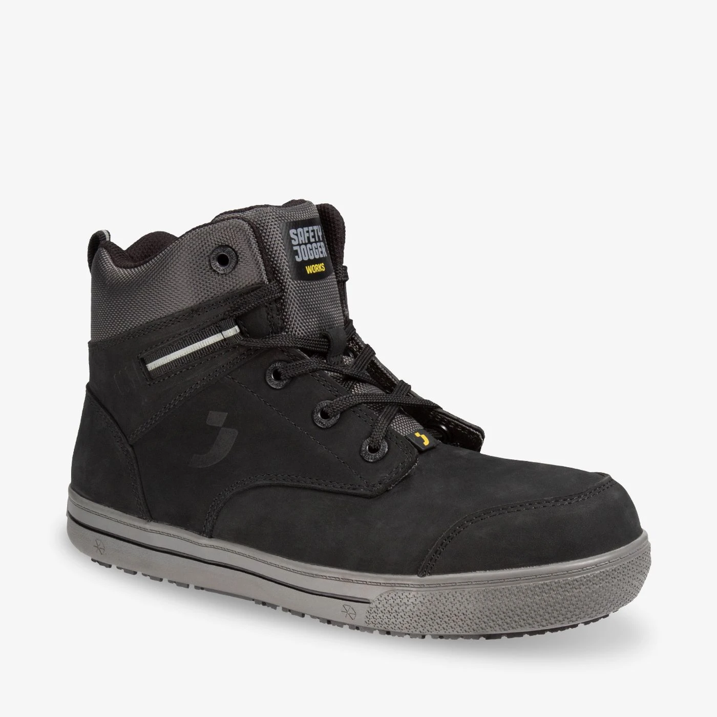 Ghete sport de protecție CERRO S3 ESD HRO SRC / Safety Jogger / Încălțăminte cu talpă HRO rezistentă la căldură