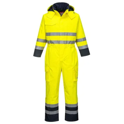 S775 - Combinezon  Bizflame Rain Hi-Vis, protecție multiplă / Portwest / Combinezoane de lucru