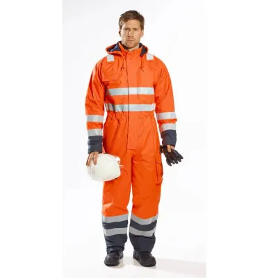 S775 - Combinezon  Bizflame Rain Hi-Vis, protecție multiplă / Portwest / Combinezoane de lucru