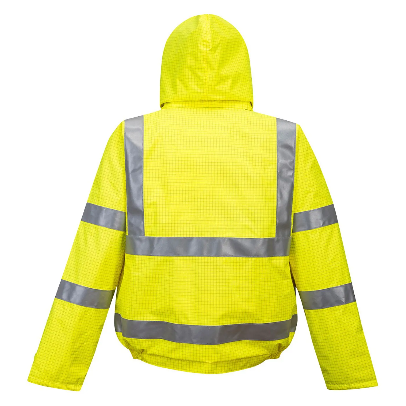 S773 - Jachetă de ploaie Bizflame HiVis, antistatică și ignifugă / Portwest / Jachete și geci