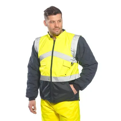 S769 - Jacheă HiVis bicoloră Reversibilă / Portwest / Jachete și geci