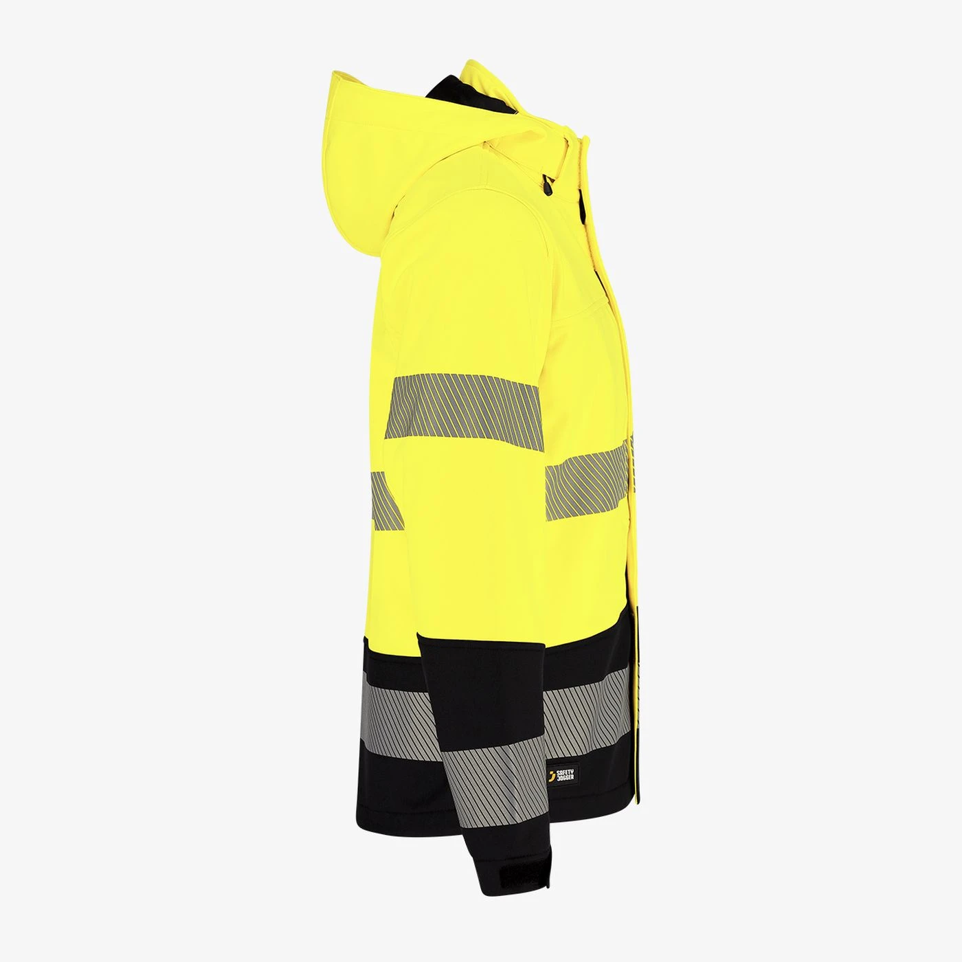 Jachetă softshell SCUTI HiVis pentru bărbați / Safety Jogger / Îmbrăcăminte HiVis și reflectorizantă