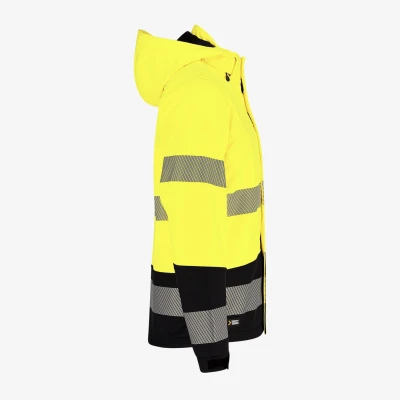 Jachetă softshell SCUTI HiVis pentru bărbați / Safety Jogger / Îmbrăcăminte HiVis și reflectorizantă