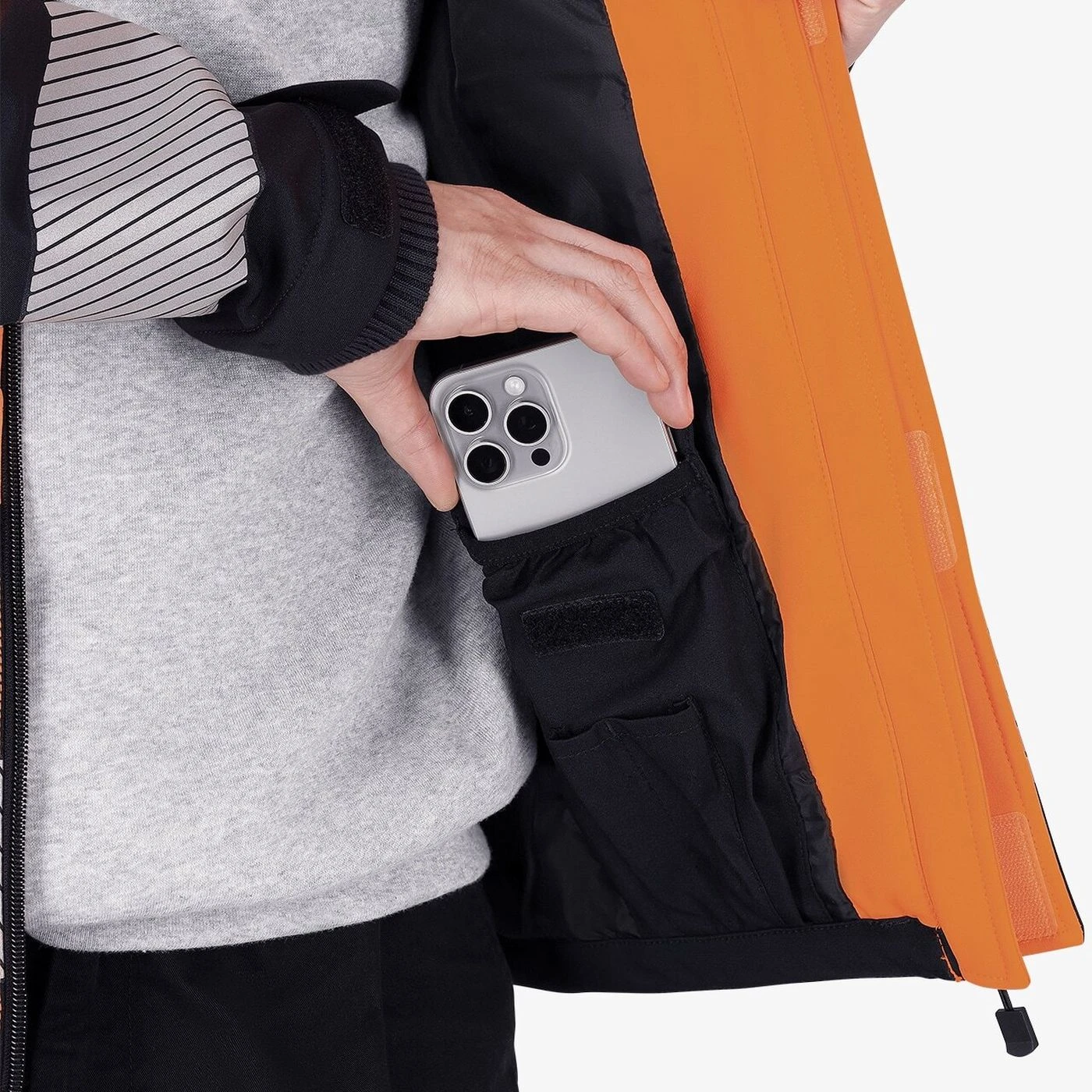 Jachetă softshell SCUTI HiVis pentru bărbați / Safety Jogger / Îmbrăcăminte HiVis și reflectorizantă