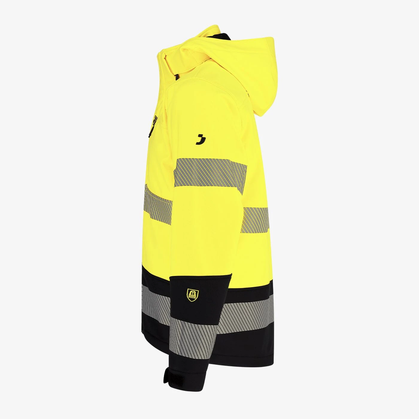 Jachetă softshell SCUTI HiVis pentru bărbați / Safety Jogger / Îmbrăcăminte HiVis și reflectorizantă