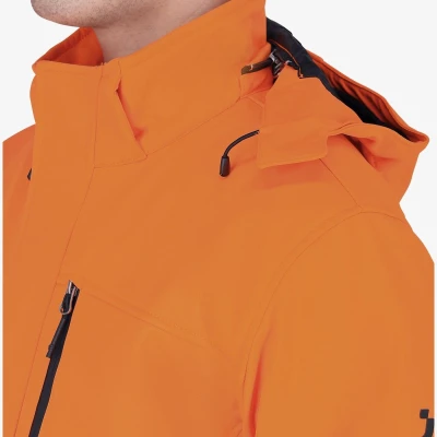 Jachetă softshell SCUTI HiVis pentru bărbați / Safety Jogger / Îmbrăcăminte HiVis și reflectorizantă